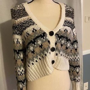 CROPPED HOLLISTER SWEATER